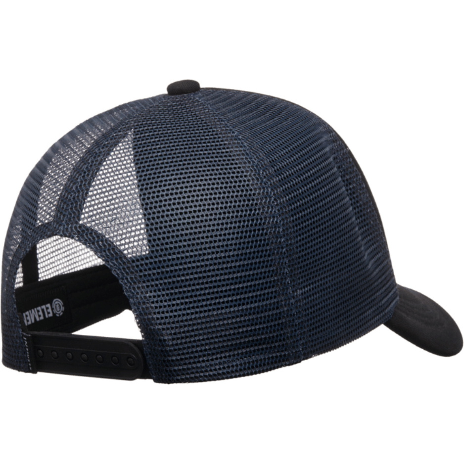 2026 Element Mens Team Trucker Cap ELYHA00252 - Flint Black